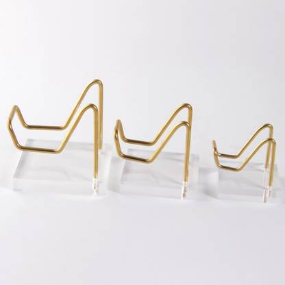 Lyla Display Stand Gemstone Mineral Specimen Stand Citrine Amethyst Geode Stand L