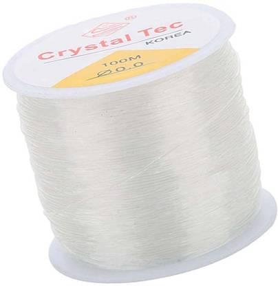 DIY Craft 0.024in/ 0.6mm, 1 Pc, Crystal Elastic Cord for Jewelry & Bracelet Making Elastic