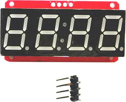 Lyla 4 Digit 7-Segment 0.56 Inch LED Display Module HT16K33 I2C For Arduino