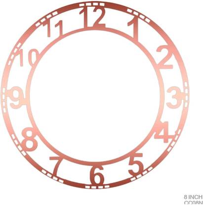 Zarwani Cut-Out Clock Frame (Ring) Design for Resin Art & Craft 4MM