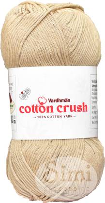Simi Enterprise VARDHMAN Cotton Crush 8-ply Skin 600 gms 100% Cotton thread dyed-MA Art-AFDA