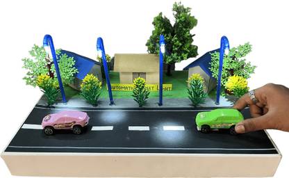komodo craft Automatic Street Light Model DIY Kit – School Science Project for Students