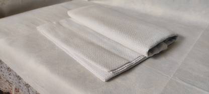 TreasureWorld Embroidery-Matty (Cotton cloth) Fabric 8 Count- Cross Stitch- 2mtr (White)