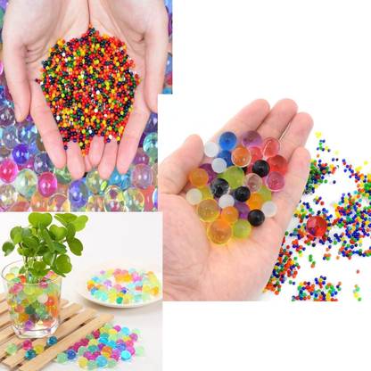 Waaome (2000/Pcs Water Ball)Jelly Bubbles/Water Jelly Beads Magic Crystal Rubber(A200)