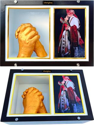 Ubrighty Hand Casting Frame for Couples and Family (only Frame Casting kit not Included)