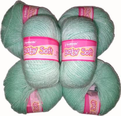 Vardhman BABY SOFT WOOL PACK OF 6 150GM APPLE GREEN SHADE NO.03