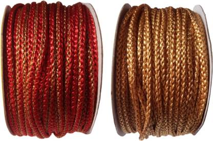 Clezaro Red and Golden Dori Combo (15+15 = 30 Meter) Each 15 meter