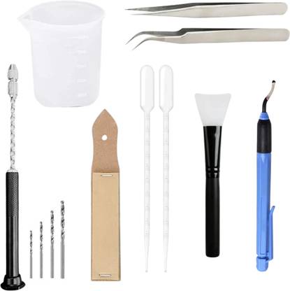 R H lifestyle Resin Art Tool Kit DIY Resin Art Kit for Beginners Measuring Cup, Brush and More