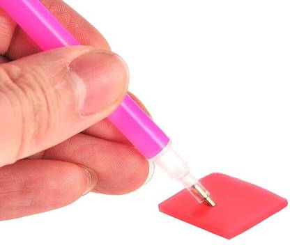 UniKart Glue Pen Kundan Stone Sticking Pen With Glue Wax For Art & Craft