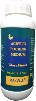 Marvelle Acrylic Gloss Finish Pouring Medium Acrylic Medium