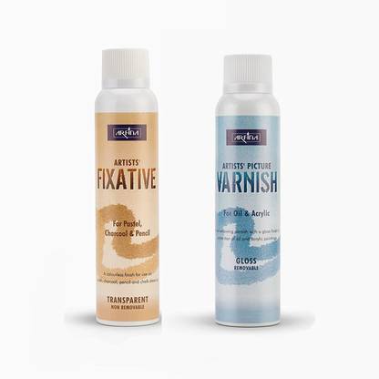 mixale Arfina Fixative Or Varnish Spray Gloss Varnish