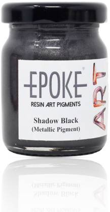 EPOKE Shadow Black Art Resin Metallic Pigment 70g Resin Art Medium