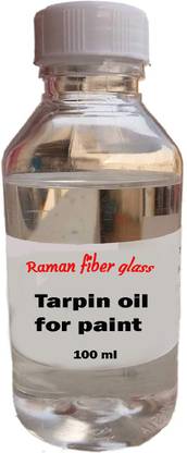 Raman fiber glass Turpentine Oil Tarpin Oil for Paint 100 Ml Gloss Varnish