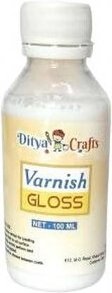 Ditya Crafts Varnish keep painting from Cracks Clear Varnish Maintain Permanent Color Gloss Varnish