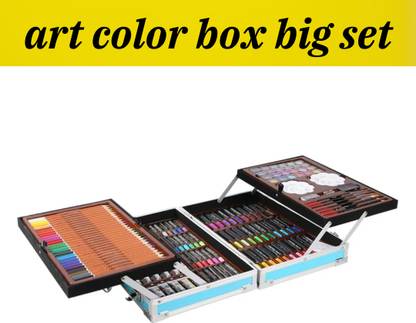 RAZY 145 Pcs Art Painting/Drawing - (Pink/Blue)