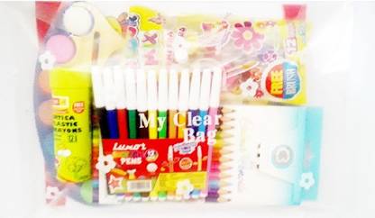 Digi Art kit: Coloring Book, Palette, Sketch Pen, Crayons, Water Color, Color Pencil