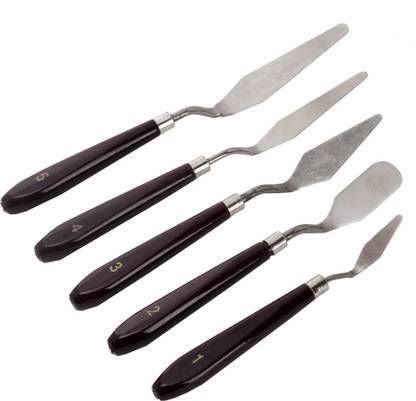 Art Sets Painting Knives of Various Sizes &Shapes,Stainless Steel