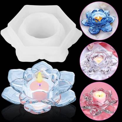 Eart Solution Lotus T light mold for resin art