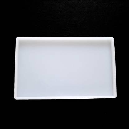 SS Art Land 8.5"X13" Rectangle Tray Silicone Mould For Photo Frame & DIY Epoxy Resin Art-1PC