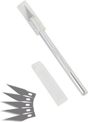 Planetoid Detail Pen Knife with 5 Interchangeable Blades AB02