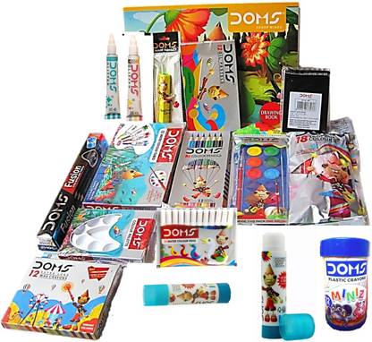 DOMS Water Colour & Utility Complete Painting Kit