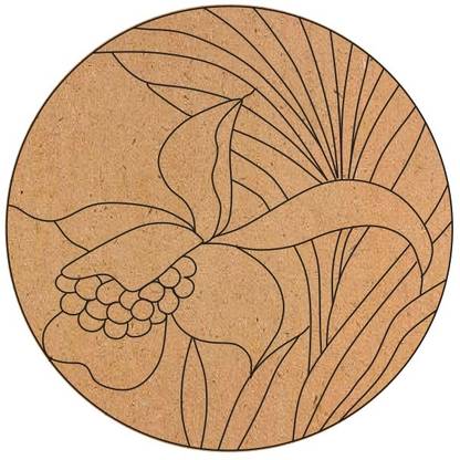 Bhavantu designers Pre Marked 8 Inch Round Design for DIY101