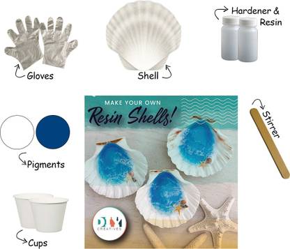 DIY Creatives Resin Shell Kit