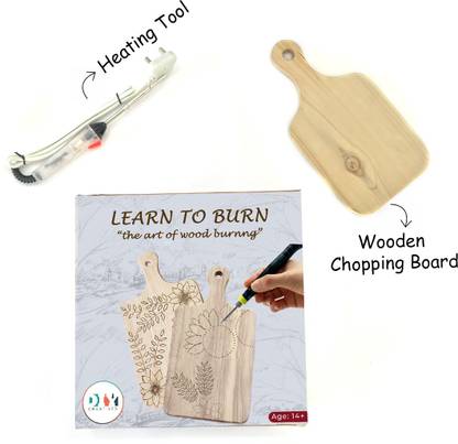 DIY Creatives DIY Wood Burning Chopping Board Kit