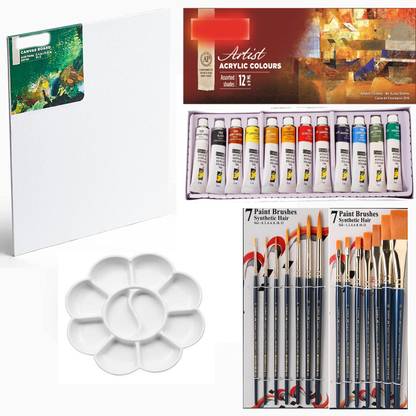 YAKONDA Canvas Kit/Water Colours Kit/Poster Clours Kit