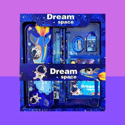 MountAlps Stationery Kit: Pencils, pens, erasers, sharpeners, Crayons. Ideal for Kids