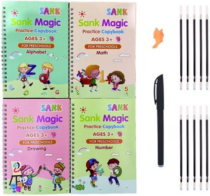 4GX REUSABLE COPY BOOK FOR PRESCHOOL KIDS