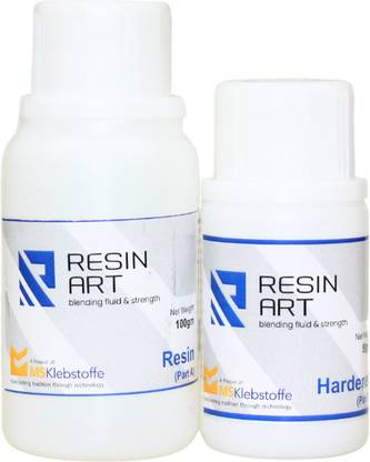 RESIN ART (2:1)150 gm Beginner's Kit crystal clear Non-Toxic Epoxy Art