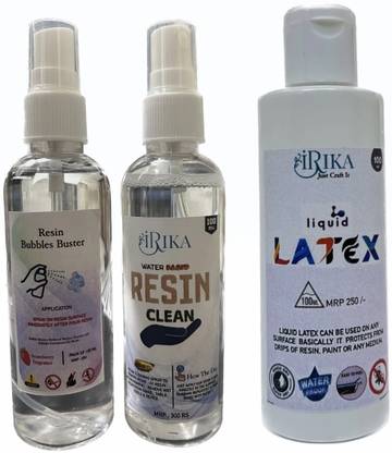 Kayra Enterprise Resin Essential : 100ml - Resin cleaner / Bubble buster / Latex / pack 3