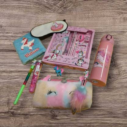 Kitreat Unicorn all Combo Set for Bitrhtday ,Festivals and Return Gift Set For Girls