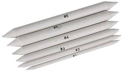 ART PAVILION Art Paper Stump - Set of 6 - Sizes