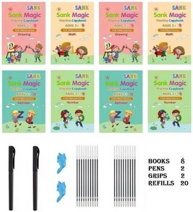 Ziggy Magic Copy Book For Kids Refill Magic Book For Kids Magic Book Pen Refill