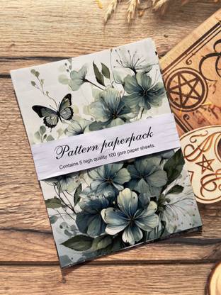 SHOP ABC Aesthetic pattern paperpack variant 09 | A4 size paper | 05 sheets