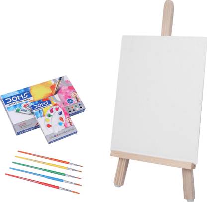 Planet of Toys ART-SET COMBO With CANVAS AND Easel