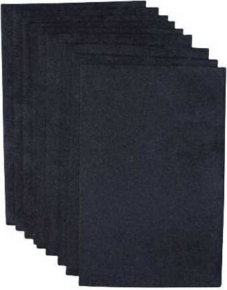 good read A4 Black glitter sheet for art and craft