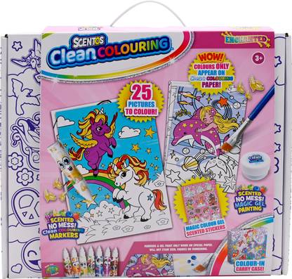 Scentos CLEAN COLOURING BOX SET - ENCHANTED