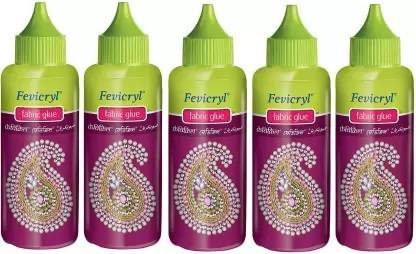 Pidilite Fevicryl Fabric Glue 80ML Pack of 5