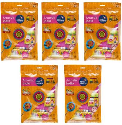 Fevicreate Artastic India Art & Craft Project Kit, Pack of 5