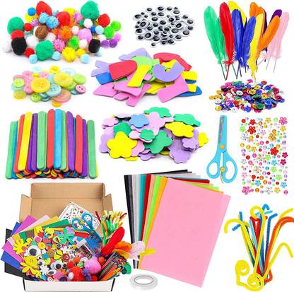 canoff 26 in 1 DIY Art Craft Sets Supplies for Kids All Age Group - All in One D.I.Y.