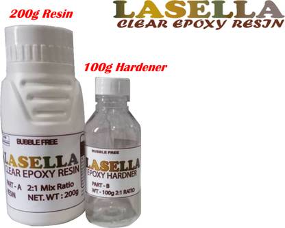 Lasella 2:1 Ratio Epoxy Art Resin Combo Kit for Beginners & Professional Artists