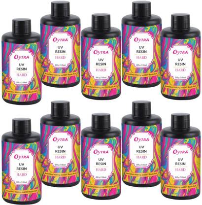 rvson Resin Hard Clear Glossy Finish for Artists and Professionals Polymer Clay Gloss