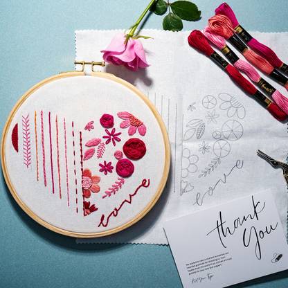 Knot Your Type Embroidery Learning Kit