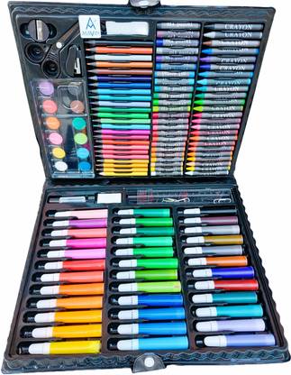 Mavin Colours Set For Kids | 150Pc Art Set | Stationary Items & Drawing Kit For Gift |