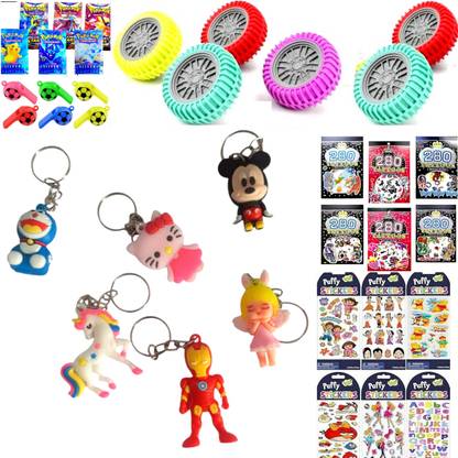 utsub Birthday Return Gifts for kids Bulk Cute Stationery kit Combo pack of 6