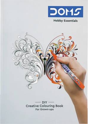 DOMS DIY Creative Colouring Book No.8899