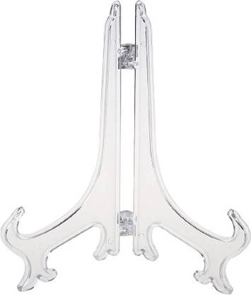 Vintager Acrylic Easels Plate Display Stands Picture Frame Stand Holder (5" inch)